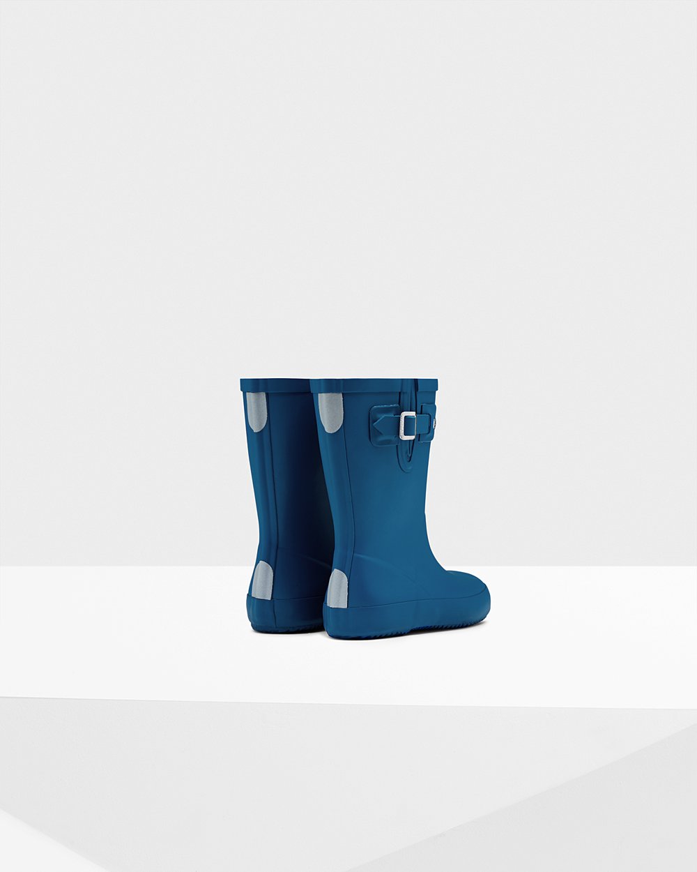 Hunter Original First Flat Sole Rain Boots - Buy Kids Blue - HWUVKX318